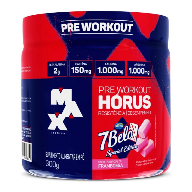 Pré-Treino Hórus Max Titanium 300g