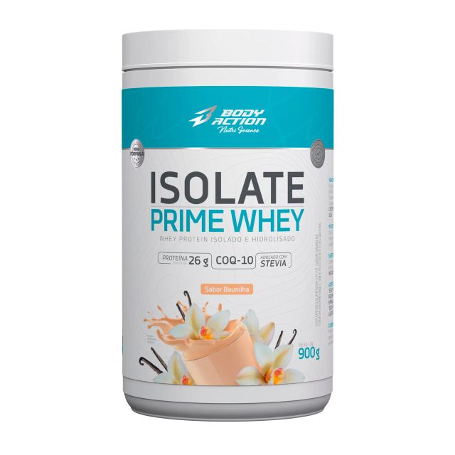 Whey Protein Isolado Prime Whey BodyAction 900g